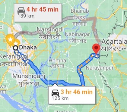 Dhaka To Kasba Train Schedule & Ticket Price