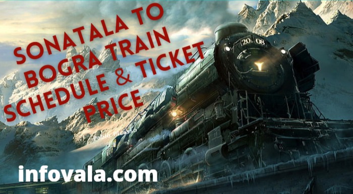 Sonatala to Bogra Train Schedule & Ticket Price